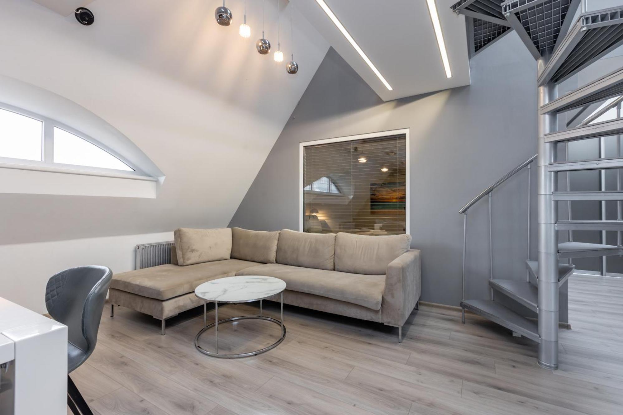 Penthouse Apartment With Terrace Riga Exterior photo